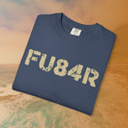 FUBAR (FU84R) T-Shirt | ADHD Humor Disorganized Life Slogan Tee | Military Slang Distressed Graphic