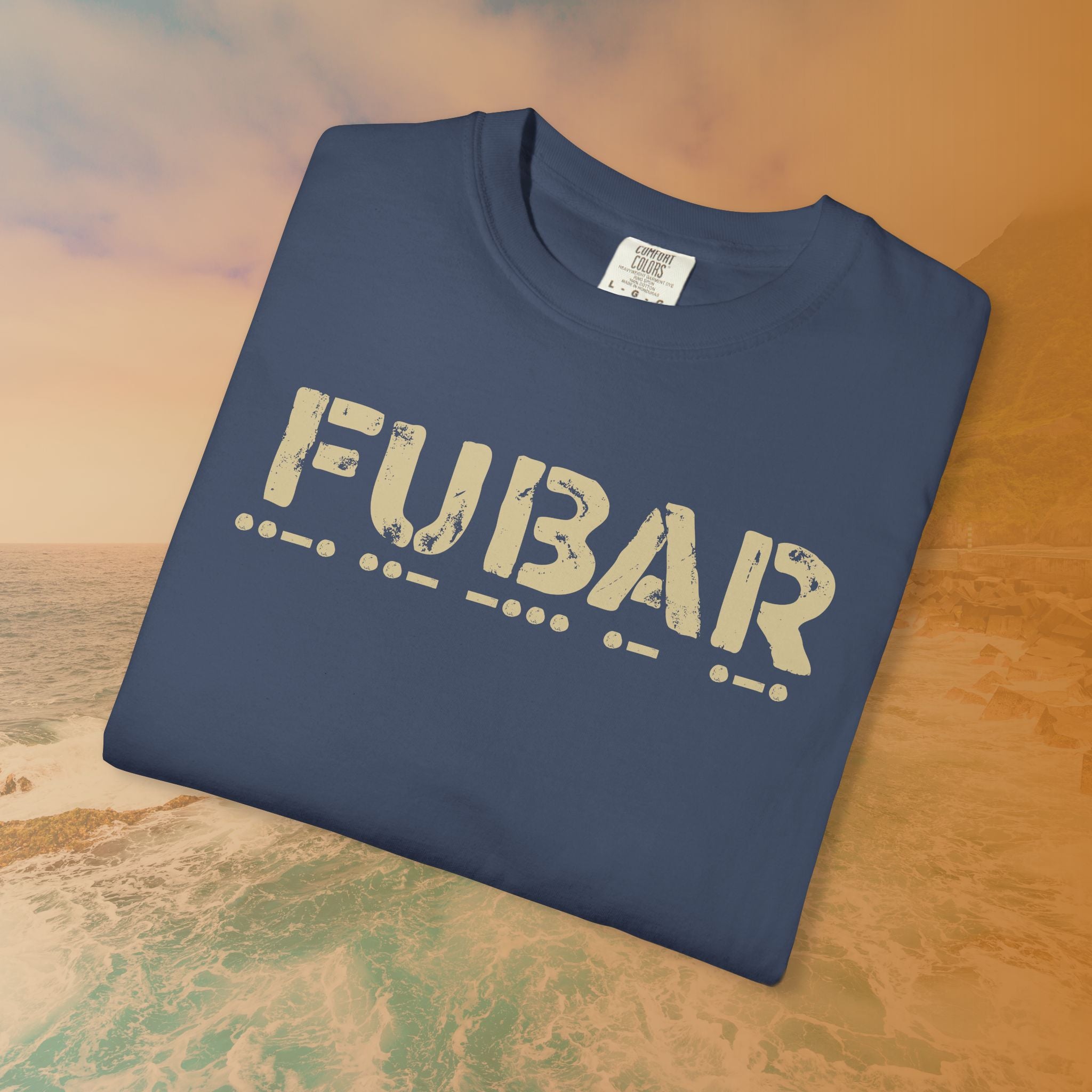 FUBAR Morse Code T-Shirt