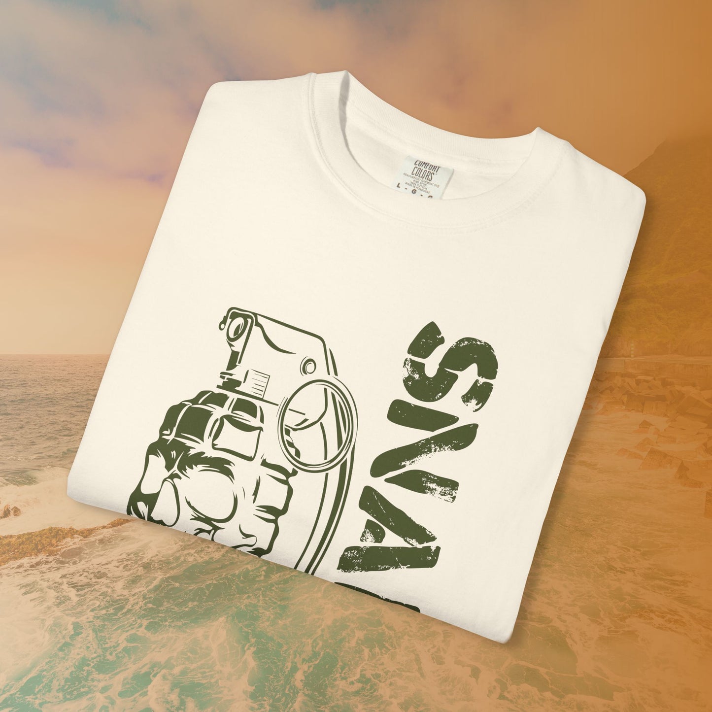 SNAFU Skull Grenade T-Shirt | Military Slang Veteran Gift | Grunge Dark Aesthetic Apparel