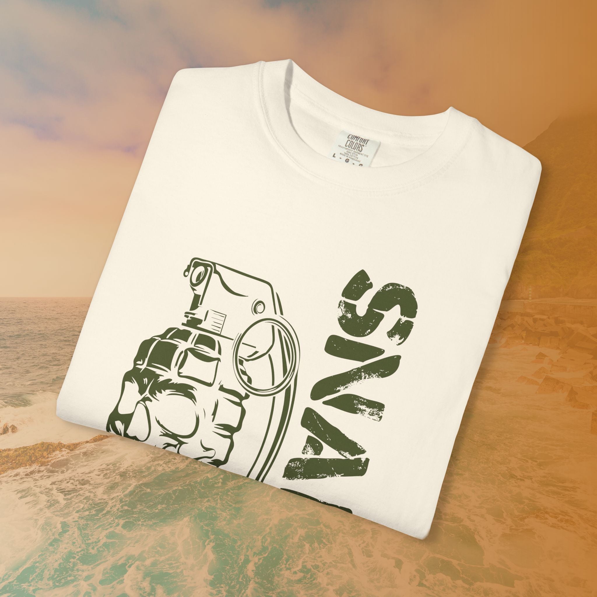 SNAFU Skull Grenade T-Shirt