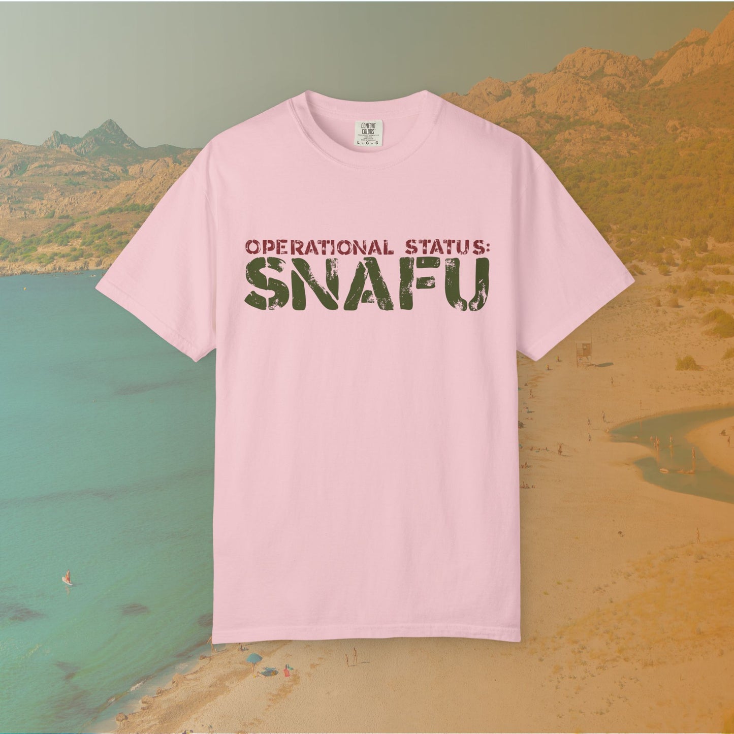 Operational Status: SNAFU T-Shirt | Sarcastic Humor Shirt for Veterans