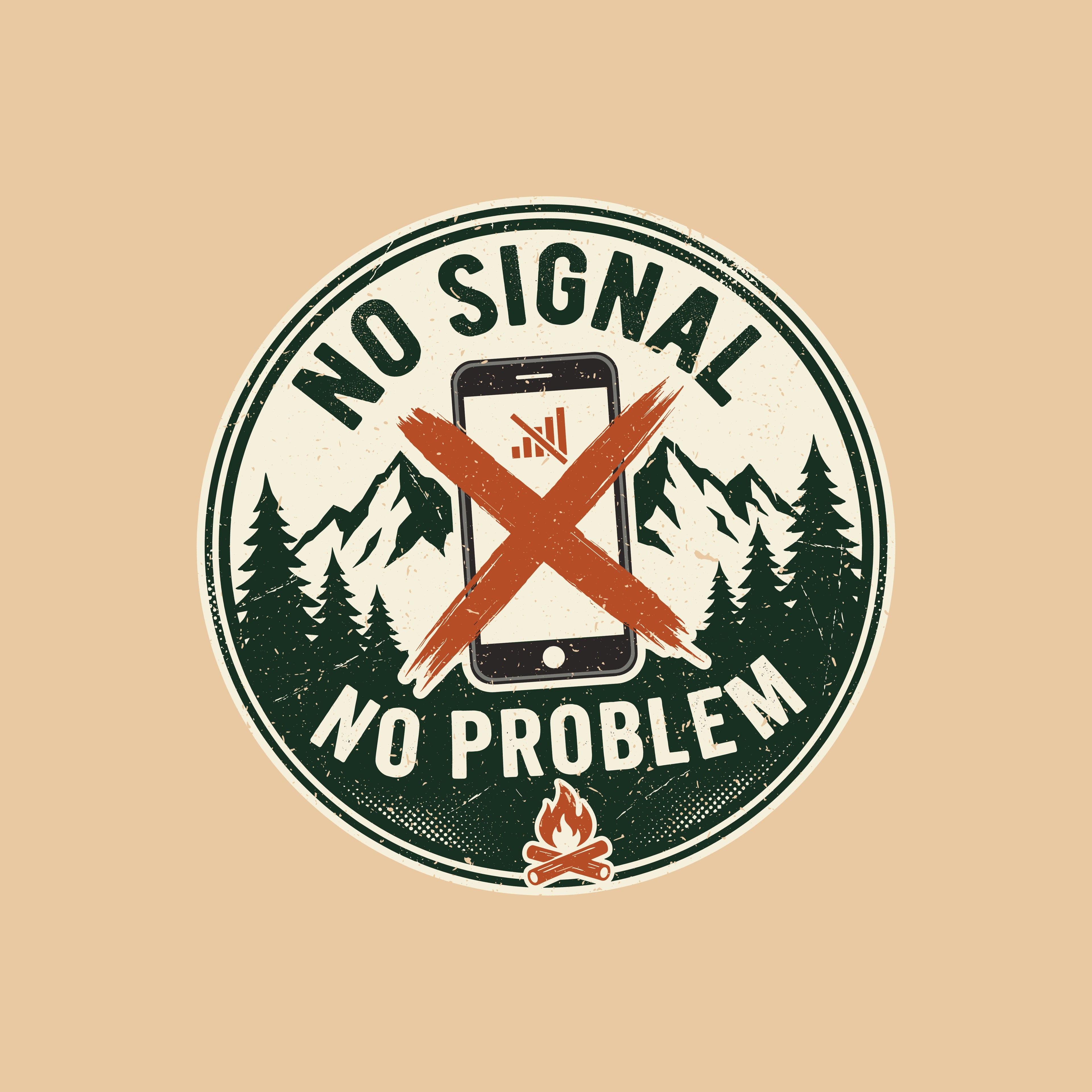 No Signal No Problem T-Shirt