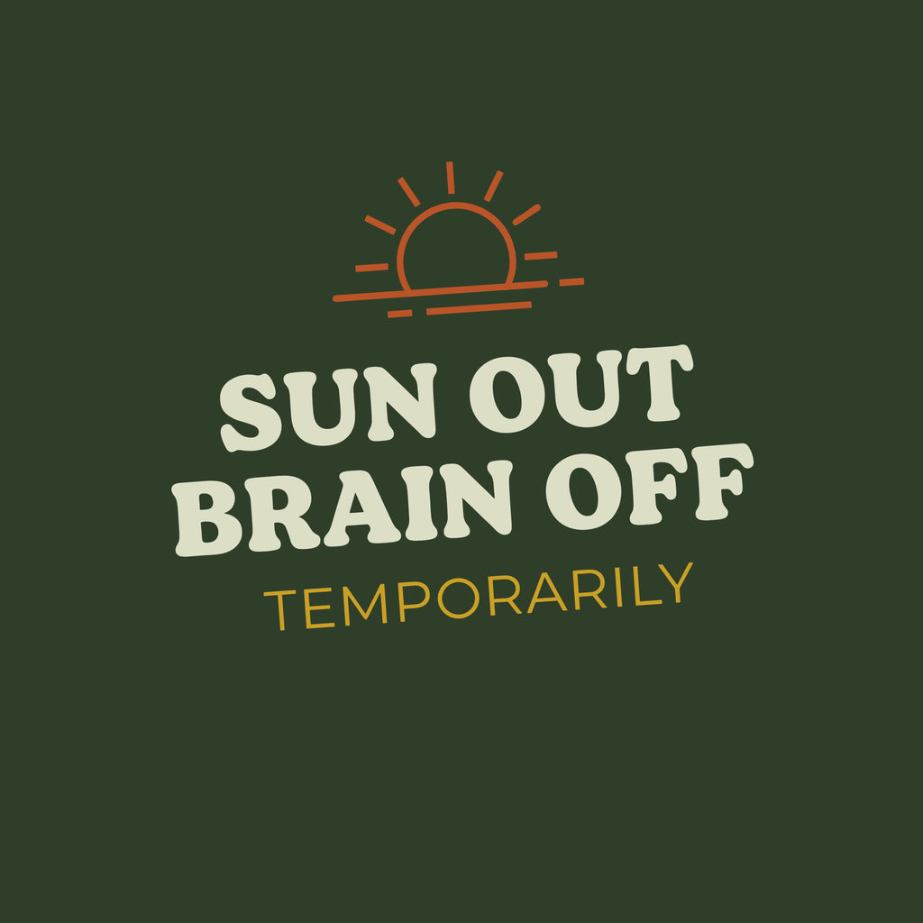 Coastal Escape Sun Out Brain Off T-Shirt