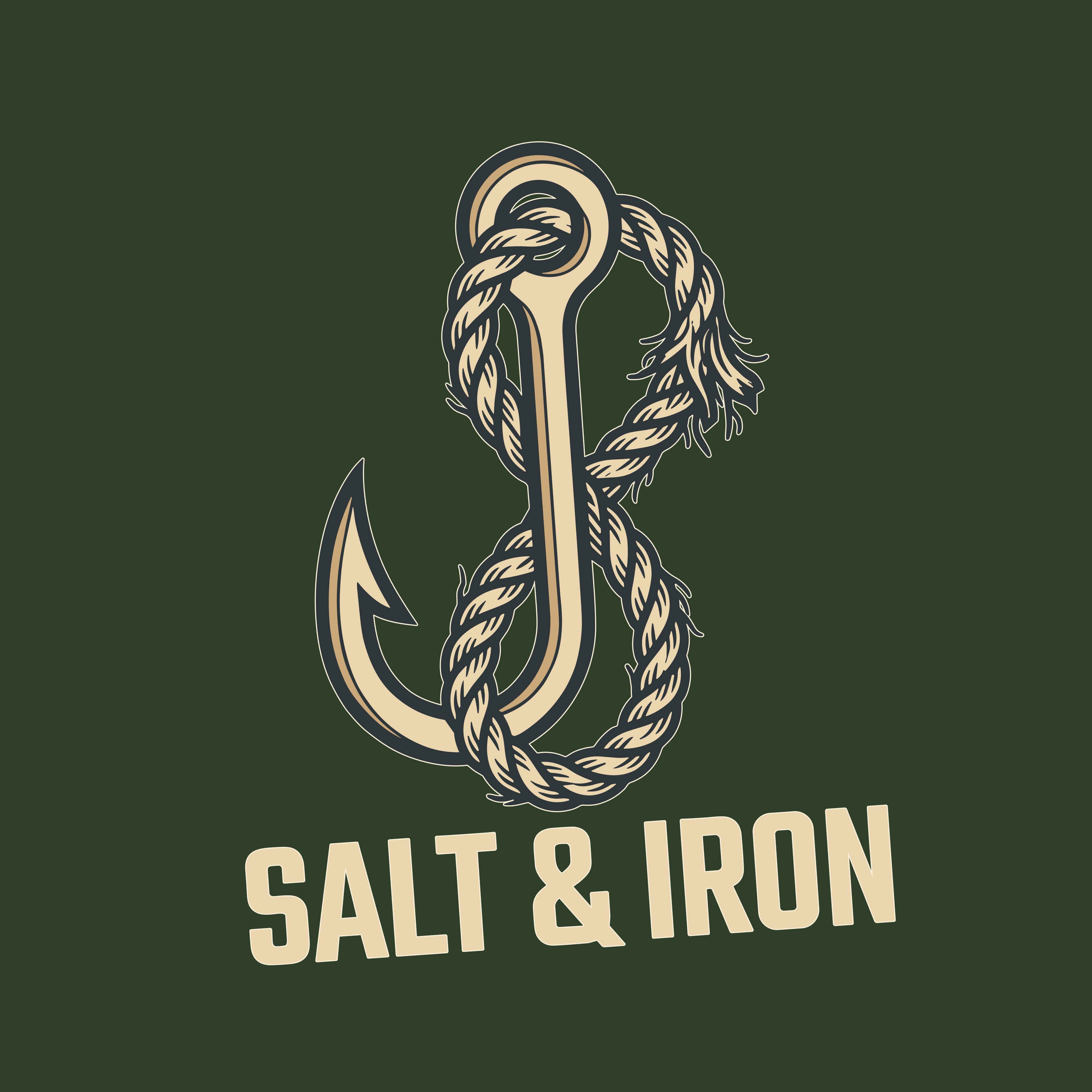 Salt and Iron Anchor Rope T-shirt