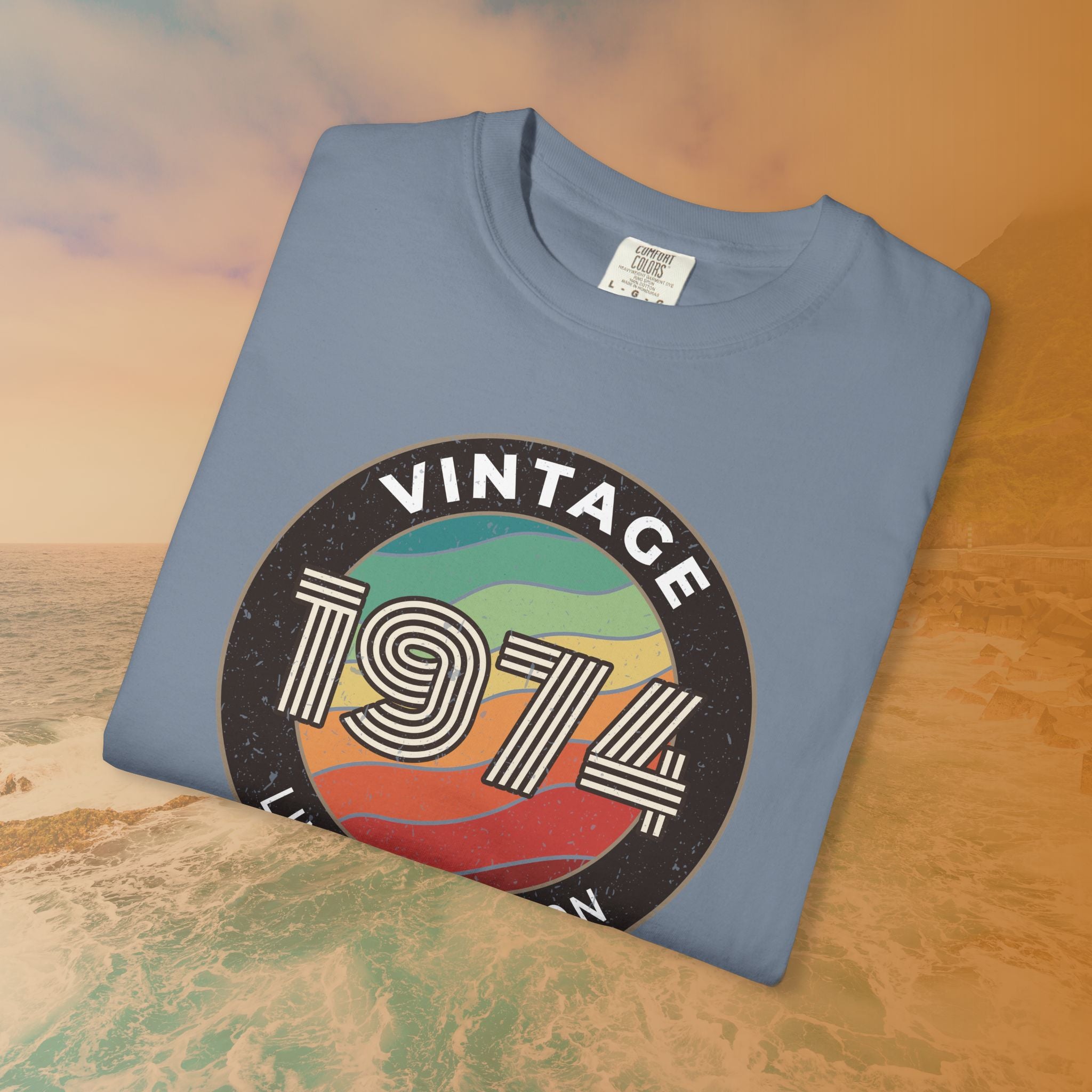 Vintage 1974 Limited Edition T-Shirt | Retro 1974 Birthday Gift for Men & Women