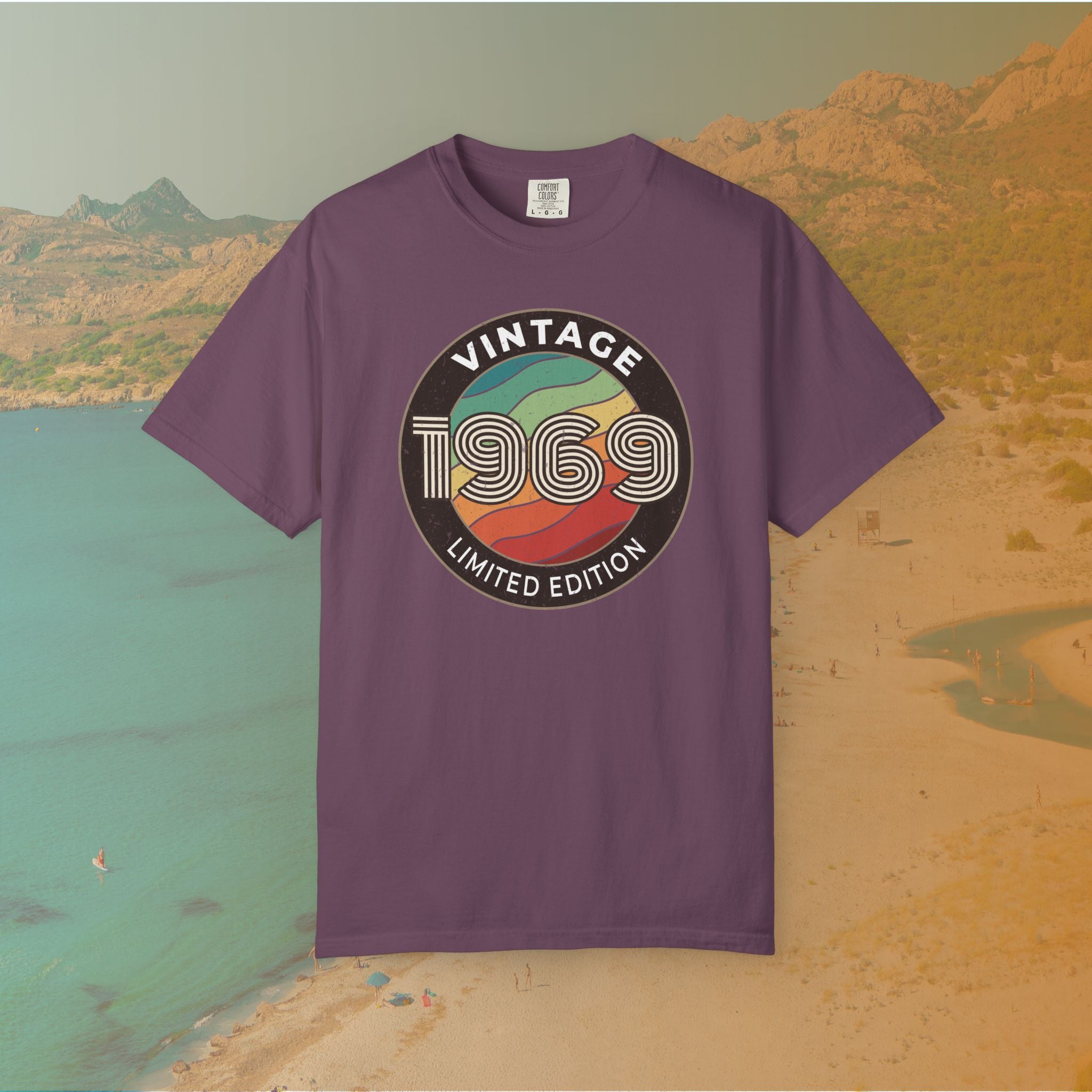 Vintage 1969 Limited Edition T-Shirt | Retro 1969 Birthday Gift for Men & Women