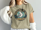 T-shirt graphic of a seagull holding a fry with text "PROFESSIONAL FRY THIEF".